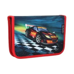 Piórnik Z Wyposażeniem Rozkładany Jednokomorowy Super Racer Herlitz