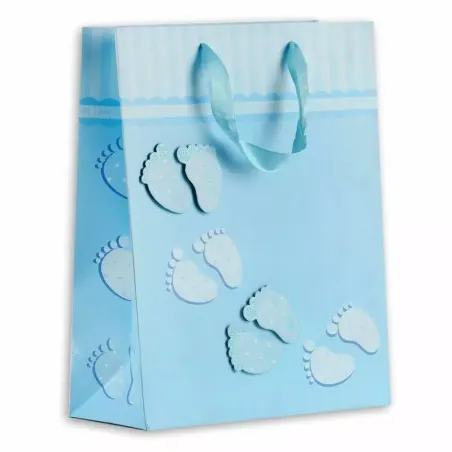 Torebka Prezentowa Niebieska Baby Boy Rozmiar L Torebka Prezentowa Niebieska Baby Boy Rozmiar L
