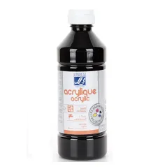 FARBA AKRYLOWA CZARNA 500ML