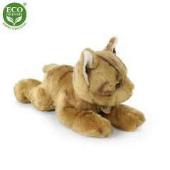BRĄZOWY KOT MASKOTKA 30 CM RAPPA