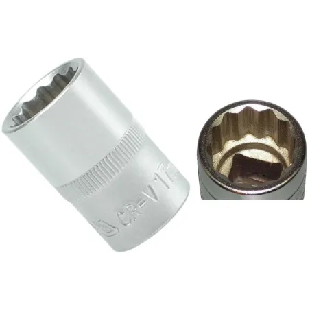 Nasadka Dwukątowa Krótka 1/2 12-Kąt 17Mm Cr-V