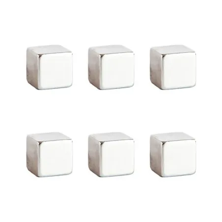 Magnesy Neodymowe Mocne Kostka 6 Szt. Magnesy Neodymowe Mocne Kostka 6 Szt.