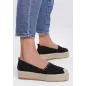 Czarne Espadryle Damskie Rozmiar 39 Czarne Espadryle Damskie Rozmiar 39