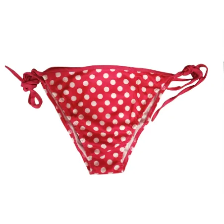 Dół Od Bikini Różowy W Białe Kropki Rozmiar S/M Dół Od Bikini Różowy W Białe Kropki Rozmiar S/M