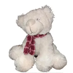 MIŚ PLUSZOWY W SZALIKU 23 CM