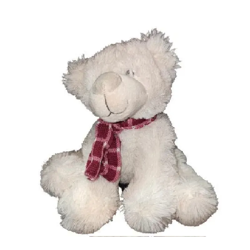 MIŚ PLUSZOWY W SZALIKU 23 CM