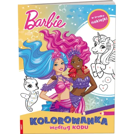 Barbie Dreamtopia Kolorowanka według kodu KKO1401 Opracowanie zbiorowe