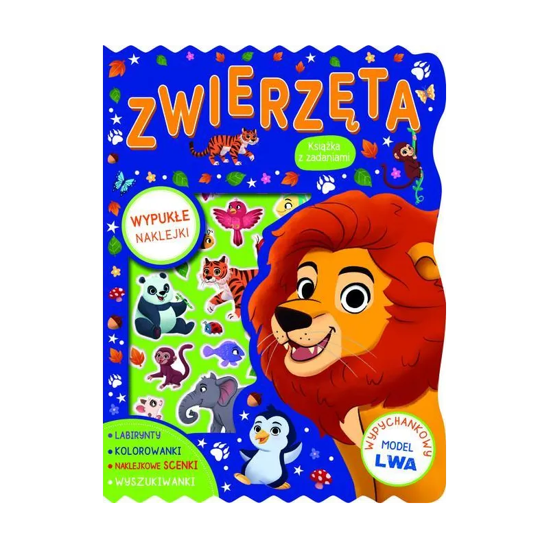 ZWIERZĘTA. KSIĄŻKA Z ZADANIAMI