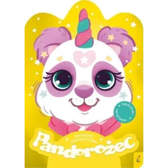 MAGICZNE FANTASTYCZNE PANDOROŻCE. KOLOROWANKA Z NAKLEJKAMI