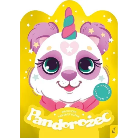 MAGICZNE FANTASTYCZNE PANDOROŻCE. KOLOROWANKA Z NAKLEJKAMI
