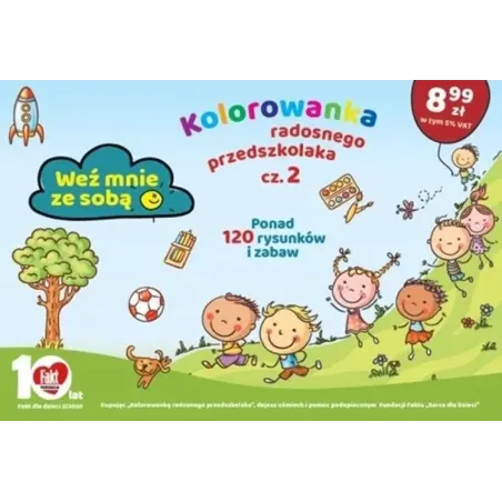 KOLOROWANKA RADOSNEGO PRZEDSZKOLAKA 2