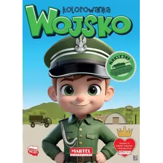 WOJSKO. KOLOROWANKA Z NAKLEJKAMI
