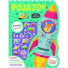POJAZDY. KSIĄŻKA Z ZADANIAMI