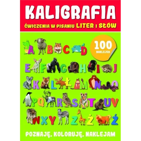 KALIGRAFIA. ĆWICZENIA W PISANIU LITER I SŁÓW