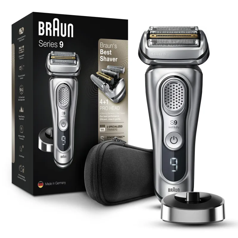 GOLARKA ELEKTRYCZNA NA SUCHO I MOKRO LCD BRAUN SERIES 9 9295CC WET&DRY