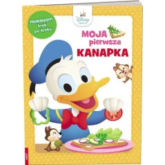 DISNEY MALUCH. MOJA PIERWSZA KANAPKA. NAKLEJAM KROK PO KROKU
