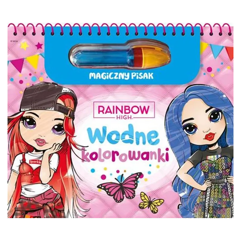 RAINBOW HIGH. WODNE KOLOROWANKI Z MAGICZNYM PISAKIEM