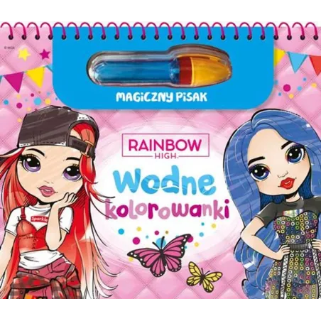 RAINBOW HIGH. WODNE KOLOROWANKI Z MAGICZNYM PISAKIEM