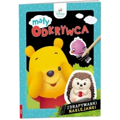 DISNEY MALUCH. MAŁY ODKRYWCA. ZDRAPYWANKI NAKLEJANKI