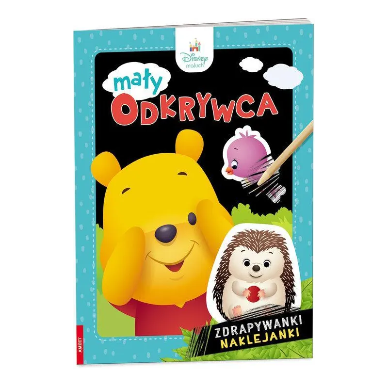 DISNEY MALUCH. MAŁY ODKRYWCA. ZDRAPYWANKI NAKLEJANKI