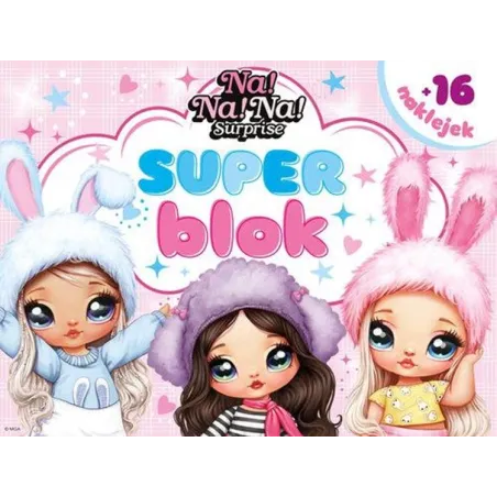 NA! NA! NA! SURPRISE! SUPERBLOK Z NAKLEJKAMI