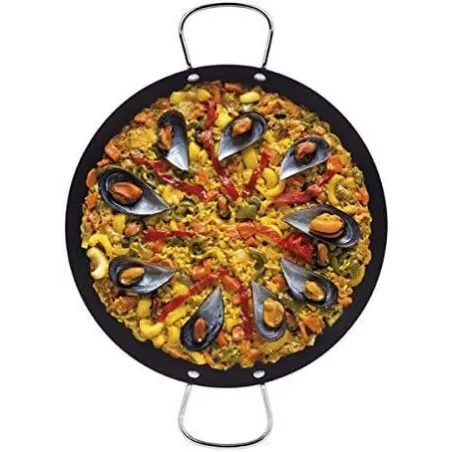 Patelnia Głęboka Do Paelli Makaronu Ryżu Smile 34 Cm Patelnia Głęboka Do Paelli Makaronu Ryżu Smile 34 Cm