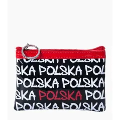 PORTFEL Z ZAMKIEM POLSKA CZARNY