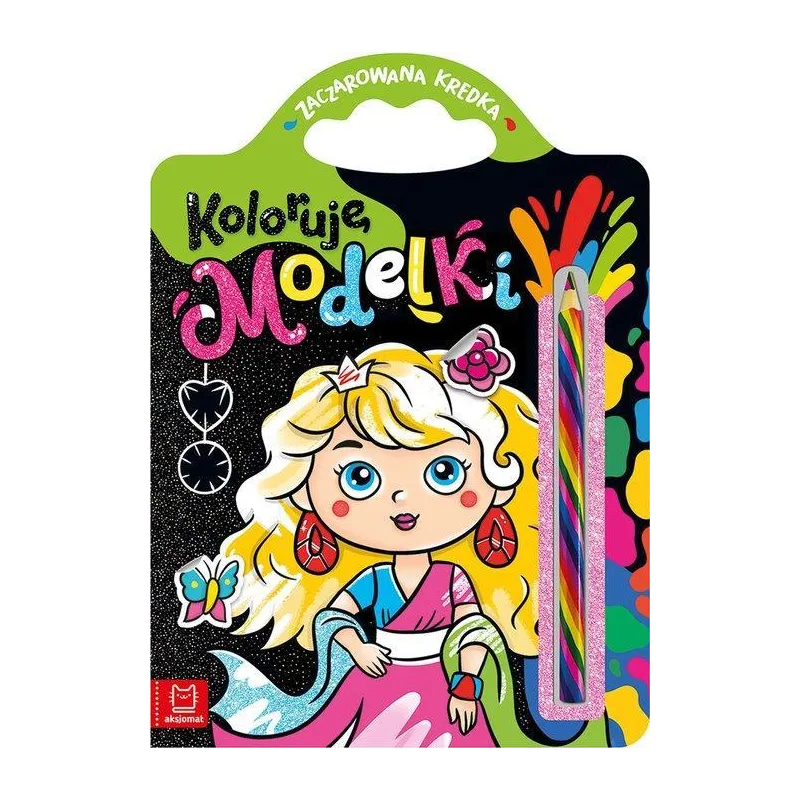 KOLORUJĘ MODELKI. ZACZAROWANA KREDKA
