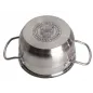 Garnek Ze Stali Nierdzewnej Z Pokrywką 20 Cm 3,6L Altomdesign David Indukcja Garnek Ze Stali Nierdzewnej Z Pokrywką 20 Cm 3,6L Altomdesign David Indukcja