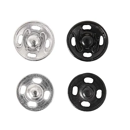 ZESTAW 12 ZATRZASKÓW ODZIEŻOWYCH 12MM