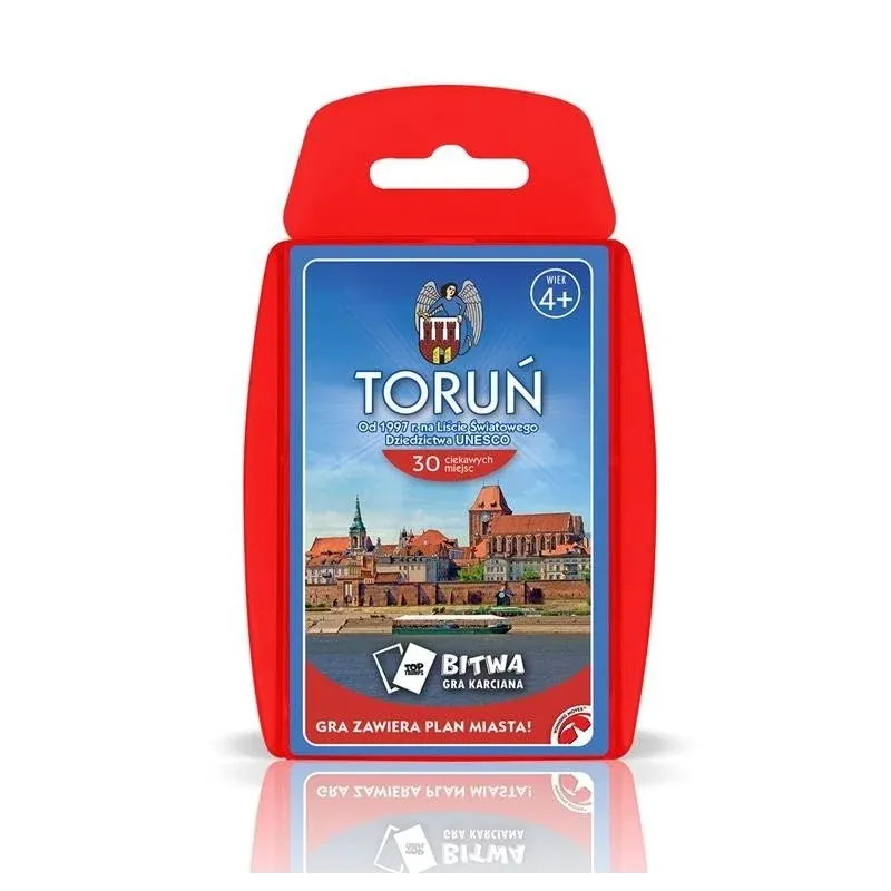 TOP TRUMPS TORUŃ GRA KARCIANA 4+