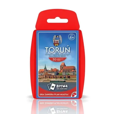 TOP TRUMPS TORUŃ GRA KARCIANA 4+