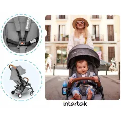 SPACERÓWKA WÓZEK SPACEROWY LIONELO JULIE BLACK GREY