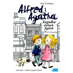 ZAGADKA ZŁOTYCH FIGUREK ALFRED I AGATHA Ana Campoy - Akapit Press