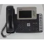 Biurowy Telefon Voip Ip 6 Linii Kolorowy Wyświetlacz Lcd Yealink Sip-T38G Używany