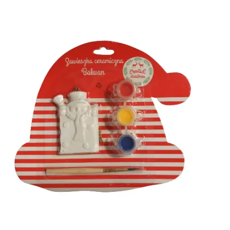 Zawieszka Ceramiczna Bałwan Zawieszka Ceramiczna Bałwan