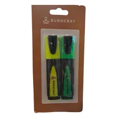 ZAKREŚLACZ BUROCRAT 2 KOLORY