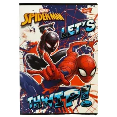 ZESZYT W KRATKĘ A5 Z MARGINESEM 32 KARTKI SPIDER-MAN