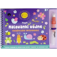 MALOWANKI WODNE KSIĄŻECZKA AKTYWNOŚCI ZWIERZĘTA KAYET 3+