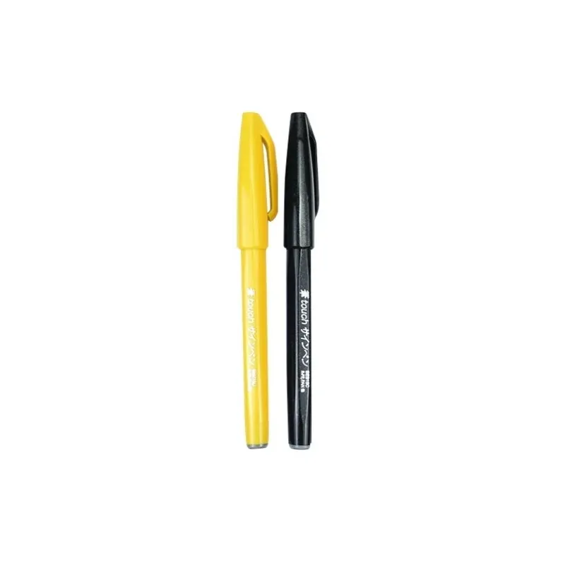 PISAK DO KALIGRAFII 2 SZTUKI PENTEL BRUSH SIGN PEN