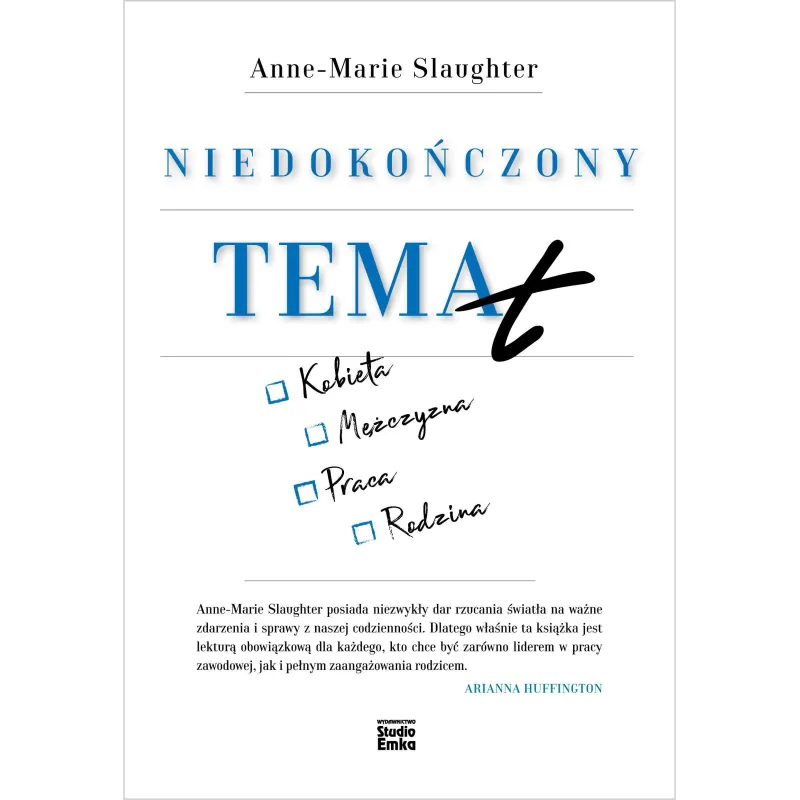NIEDOKOŃCZONY TEMAT Slaughter Anne-Marie - Studio Emka