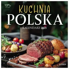 KALENDARZ ŚCIENNY KUCHNIA POLSKA 2025