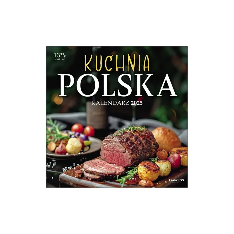 KALENDARZ ŚCIENNY KUCHNIA POLSKA 2025