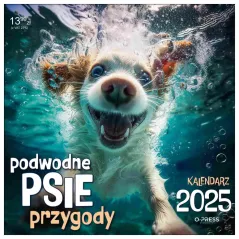 KALENDARZ ŚCIENNY PSY 2025