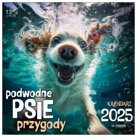 KALENDARZ ŚCIENNY PSY 2025