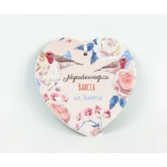 MAGNES CERAMICZNY NAJCUDOWNIEJSZA BABCIA NA ŚWIECIE