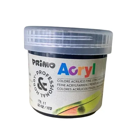 Farba Akrylowa Czarna Primo 60G Farba Akrylowa Czarna Primo 60G