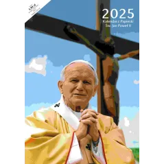 KALENDARZ ŚCIENNY A4 PAPIESKI 2025