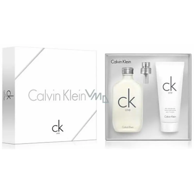 CALVIN KLEIN CK ONE ZESTAW WODA TOALETOWA SPRAY 200ML + BALSAM DO CIAŁA 200ML