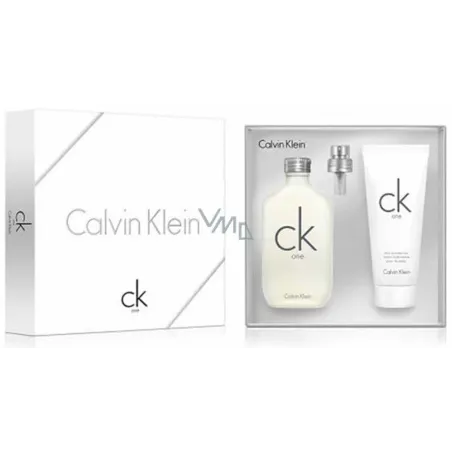 CALVIN KLEIN CK ONE ZESTAW WODA TOALETOWA SPRAY 200ML + BALSAM DO CIAŁA 200ML